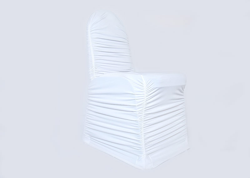 Ruched Spandex Banquet Chair Cover